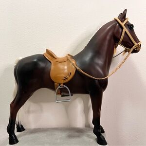Brown Our Generation horse, designed for 18-inch dolls.